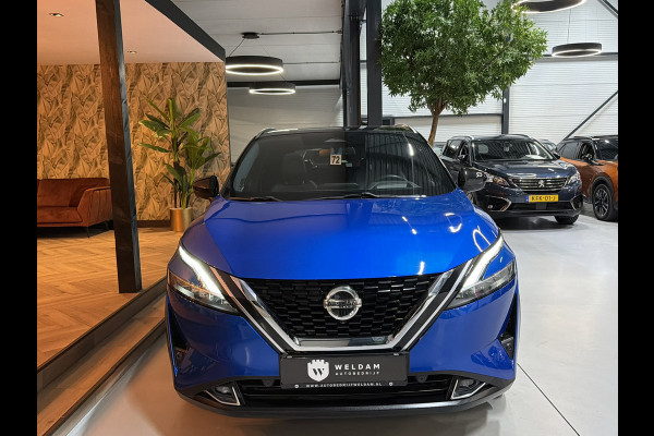 Nissan QASHQAI 1.3 MHEV Tekna Plus Garantie Pano Leder Memory Head-Up Bose ACC 360 Camera StuurVW StoelVW Elek Achterklep Rijklaar