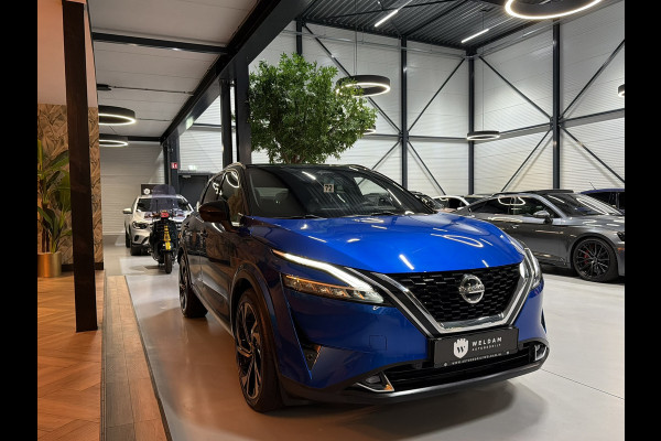 Nissan QASHQAI 1.3 MHEV Tekna Plus Garantie Pano Leder Memory Head-Up Bose ACC 360 Camera StuurVW StoelVW Elek Achterklep Rijklaar