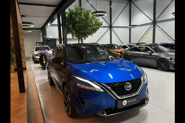 Nissan QASHQAI 1.3 MHEV Tekna Plus Garantie Pano Leder Memory Head-Up Bose ACC 360 Camera StuurVW StoelVW Elek Achterklep Rijklaar