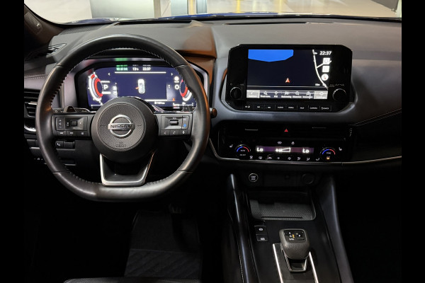 Nissan QASHQAI 1.3 MHEV Tekna Plus Garantie Pano Leder Memory Head-Up Bose ACC 360 Camera StuurVW StoelVW Elek Achterklep Rijklaar