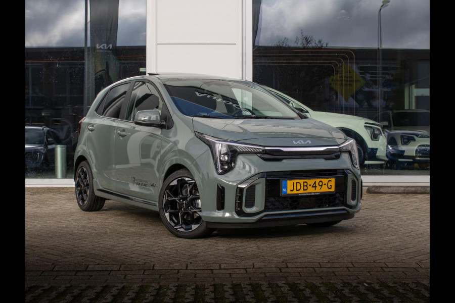 Kia Picanto 1.0 DPI GT-Line | Schuif/kanteldak | Stoel en stuurverwarming | Dode hoek assistent