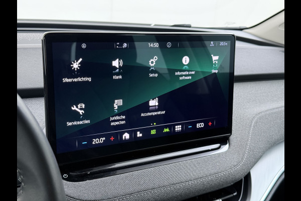 Škoda ENYAQ iV 60 Trekhaak SOH 94% Camera Navi Ecc Apple Carplay Android Auto Pdc Keyless-go Led Lmv Bluetooth Rijstrooksensor P Assist 1.000KG Trekgewicht Origineel Nederlandse Auto