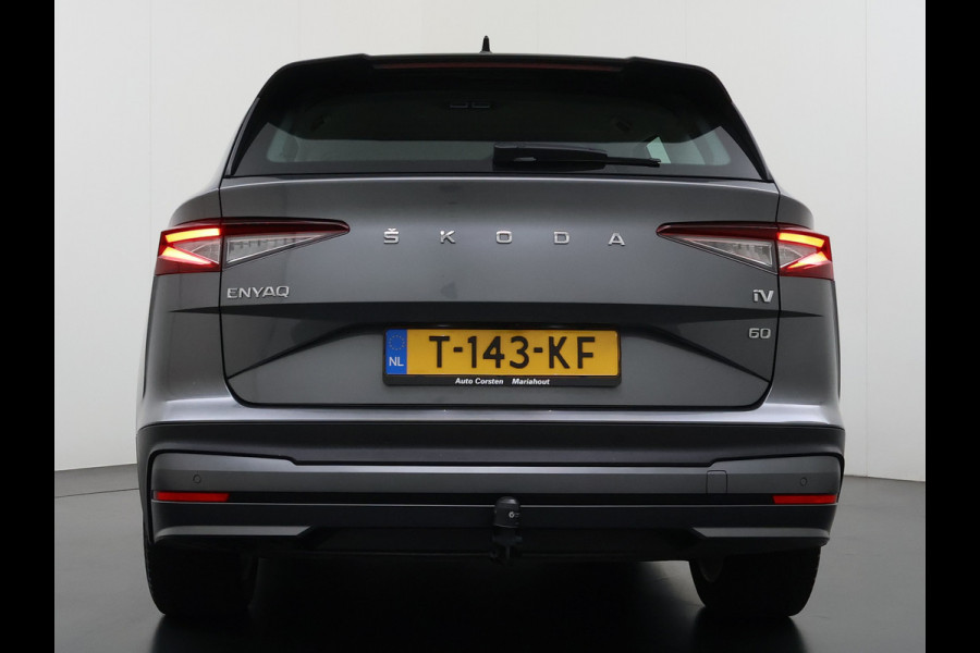 Škoda ENYAQ iV 60 Trekhaak SOH 94% Camera Navi Ecc Apple Carplay Android Auto Pdc Keyless-go Led Lmv Bluetooth Rijstrooksensor P Assist 1.000KG Trekgewicht Origineel Nederlandse Auto