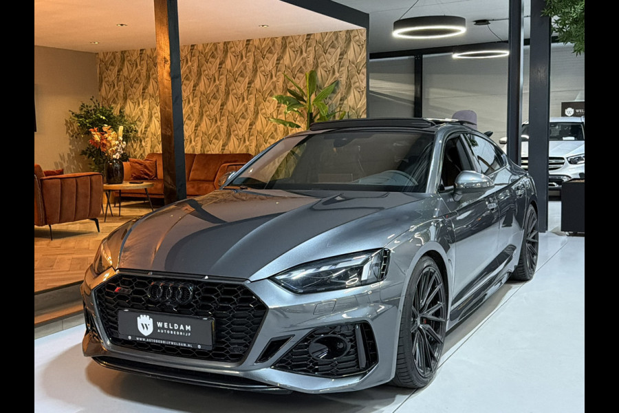 Audi A5 Sportback 2.9 TFSI RS 5 quattro Garantie 524PK Pano Keramisch B&O RS Stoelen Head-up StuurVW Memory Sfeer Laser Rijklaar