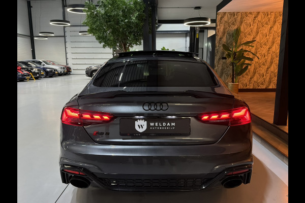 Audi A5 Sportback 2.9 TFSI RS 5 quattro Garantie 524PK Pano Keramisch B&O RS Stoelen Head-up StuurVW Memory Sfeer Laser Rijklaar