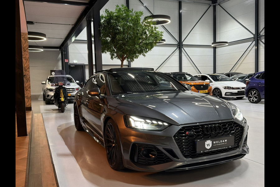 Audi A5 Sportback 2.9 TFSI RS 5 quattro Garantie 524PK Pano Keramisch B&O RS Stoelen Head-up StuurVW Memory Sfeer Laser Rijklaar