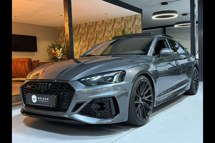 Audi A5 Sportback 2.9 TFSI RS 5 quattro Garantie 524PK Pano Keramisch B&O RS Stoelen Head-up StuurVW Memory Sfeer Laser Rijklaar