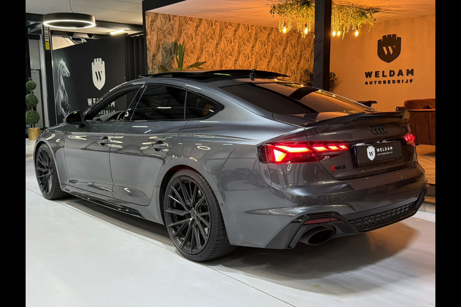 Audi A5 Sportback 2.9 TFSI RS 5 quattro Garantie 524PK Pano Keramisch B&O RS Stoelen Head-up StuurVW Memory Sfeer Laser Rijklaar