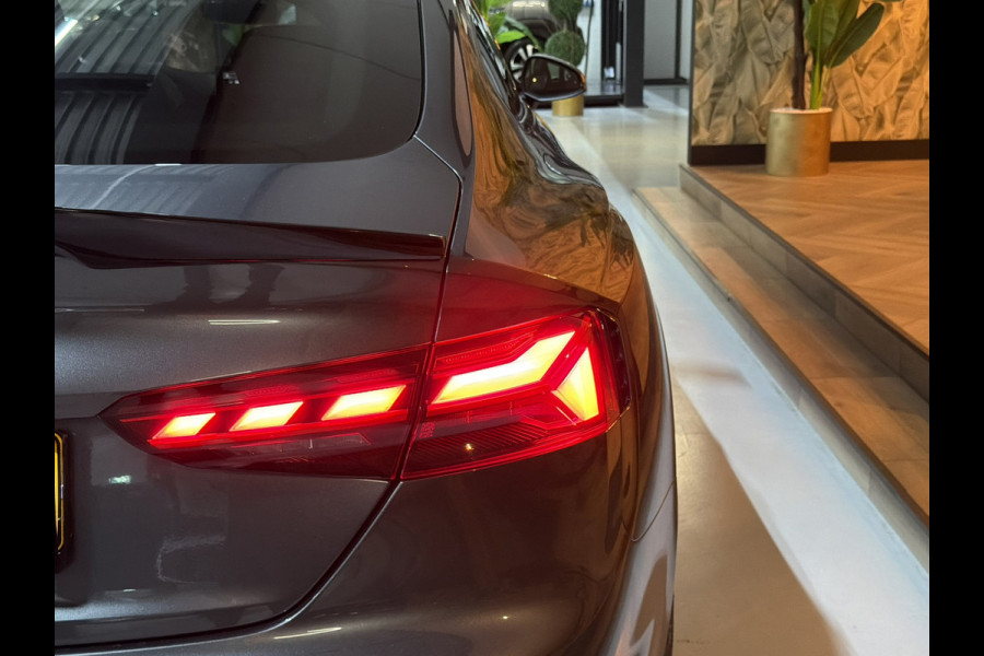 Audi A5 Sportback 2.9 TFSI RS 5 quattro Garantie 524PK Pano Keramisch B&O RS Stoelen Head-up StuurVW Memory Sfeer Laser Rijklaar