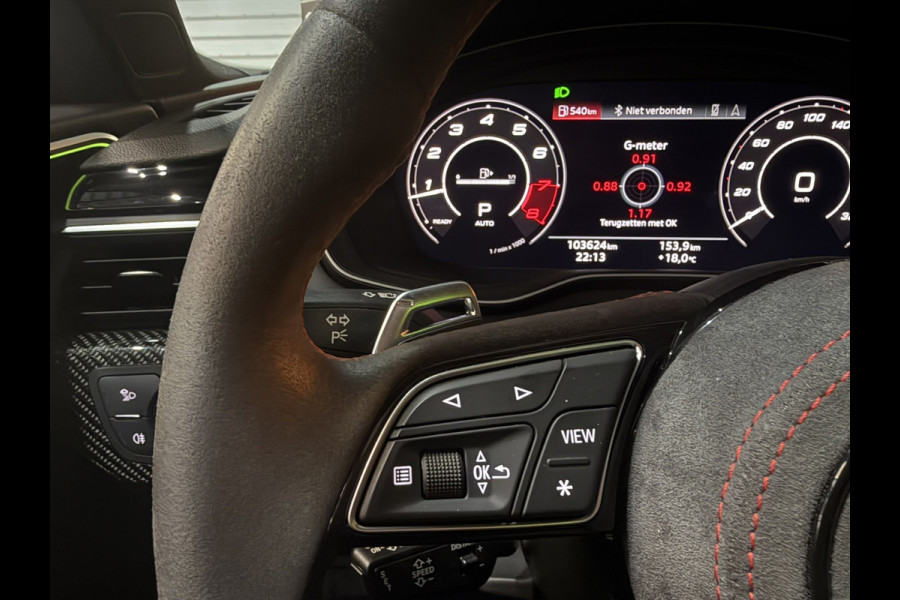 Audi A5 Sportback 2.9 TFSI RS 5 quattro Garantie 524PK Pano Keramisch B&O RS Stoelen Head-up StuurVW Memory Sfeer Laser Rijklaar