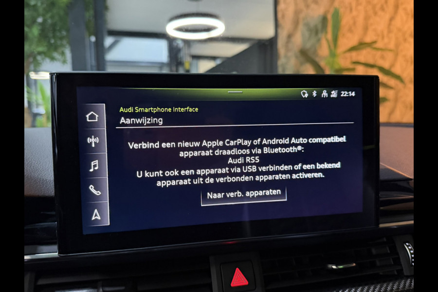 Audi A5 Sportback 2.9 TFSI RS 5 quattro Garantie 524PK Pano Keramisch B&O RS Stoelen Head-up StuurVW Memory Sfeer Laser Rijklaar
