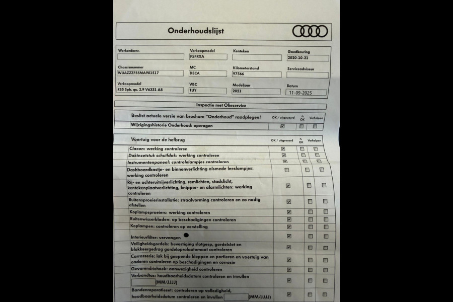 Audi A5 Sportback 2.9 TFSI RS 5 quattro Garantie 524PK Pano Keramisch B&O RS Stoelen Head-up StuurVW Memory Sfeer Laser Rijklaar