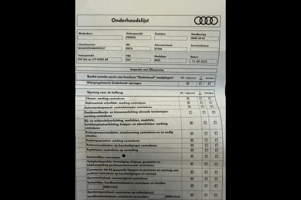 Audi A5 Sportback 2.9 TFSI RS 5 quattro Garantie 524PK Pano Keramisch B&O RS Stoelen Head-up StuurVW Memory Sfeer Laser Rijklaar