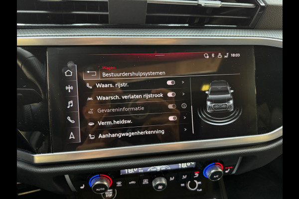 Audi Q3 Sportback 35 TFSI 3x S Line Pano|Sfeer|Keyles|Trekhaak