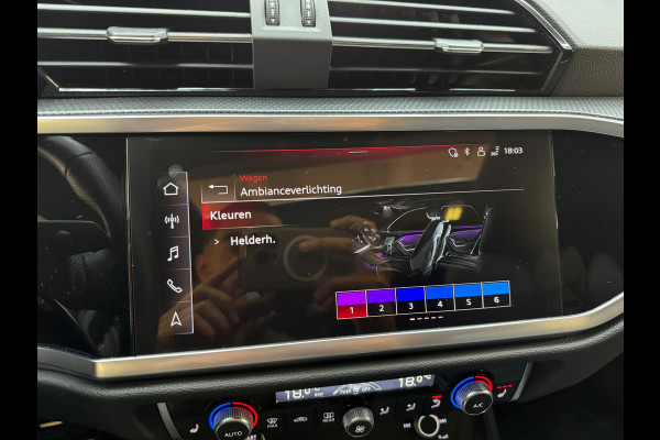 Audi Q3 Sportback 35 TFSI 3x S Line Pano|Sfeer|Keyles|Trekhaak