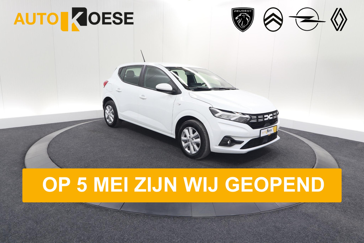 Dacia Sandero TCe 90 CVT Expression | Parkeersensoren | Apple Carplay | Cruise Control