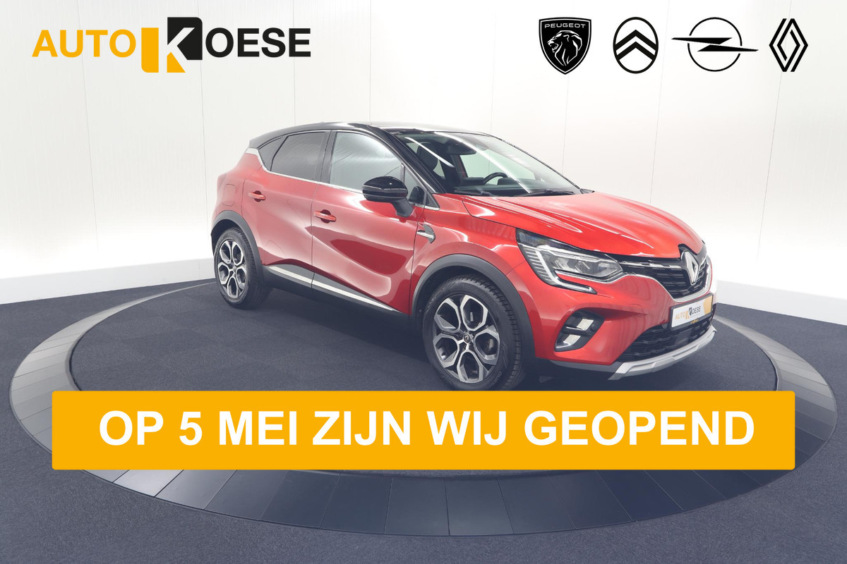 Renault Captur TCe 130 Intens | Camera | 9.3 Inch Grootscherm | Navigatie | Apple Carplay | Parkeersensoren