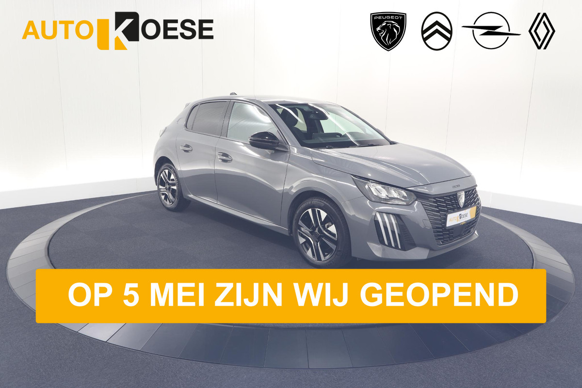 Peugeot 208 PureTech 100 Allure | Gris Selenium | Apple Carplay | Parkeersensoren | Climate Control