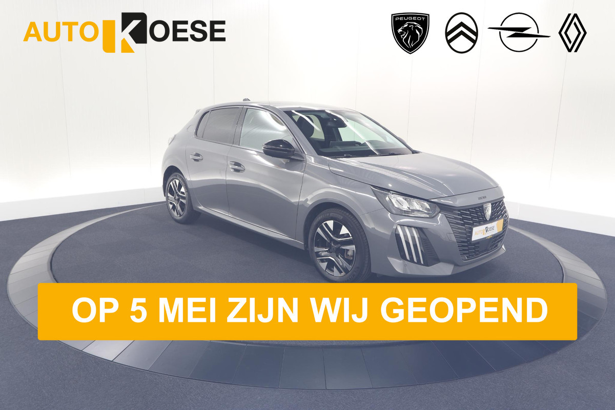 Peugeot 208 PureTech 100 Allure | Gris Selenium | Apple Carplay | Parkeersensoren | Climate Control