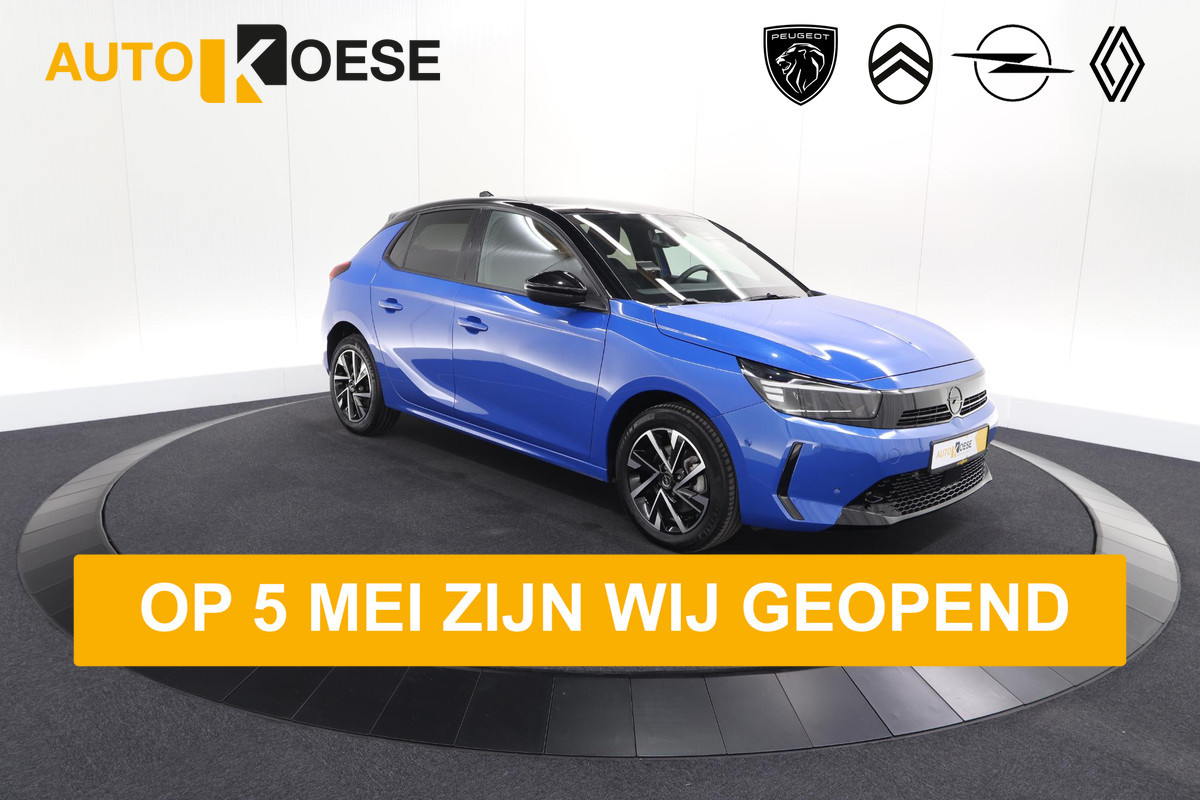 Opel Corsa Turbo 100 GS | Navigatie | Camera | Dodehoekdetectie | Apple Carplay