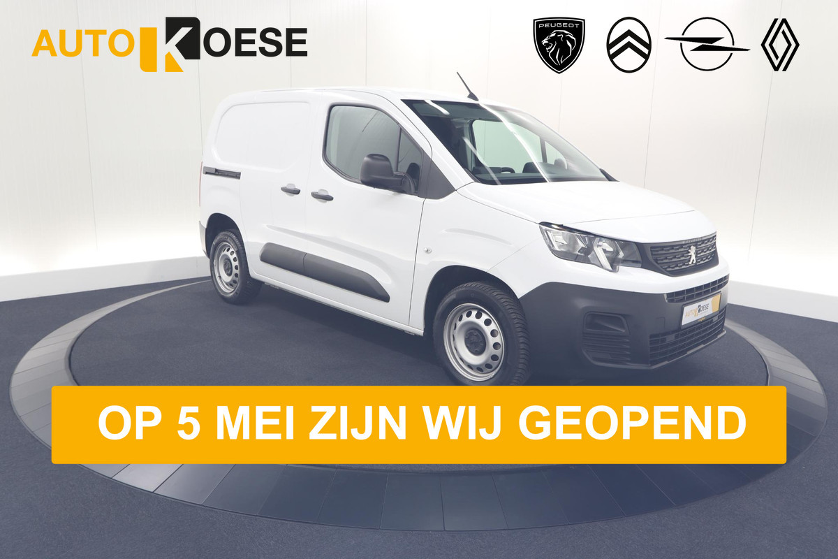 Peugeot Partner 1.5 BlueHDi 100 S&S L1 | Trekhaak | Laadruimte Pakket | Allseason Banden | Cruise Control