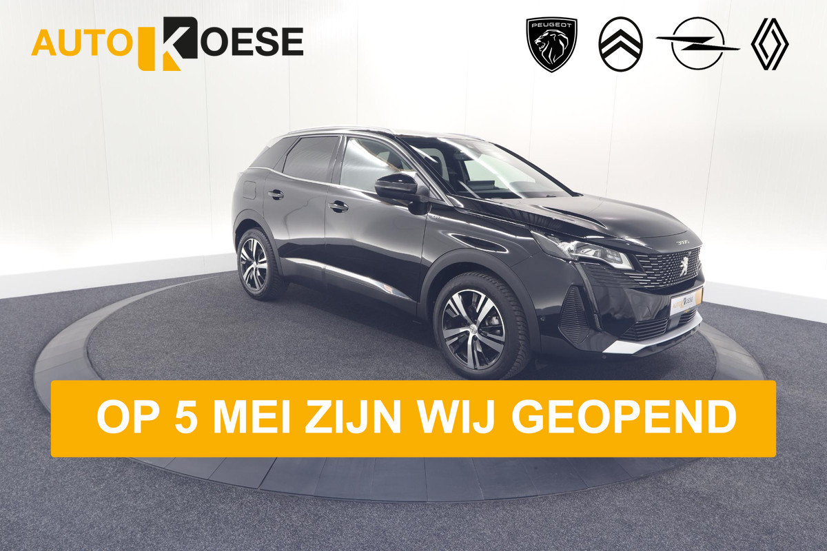 Peugeot 3008 1.2 Hybrid 136 GT | 360 Camera | Adaptieve Cruise Control | Elektrische Kofferklep | Stoelverwarming | Trekhaak