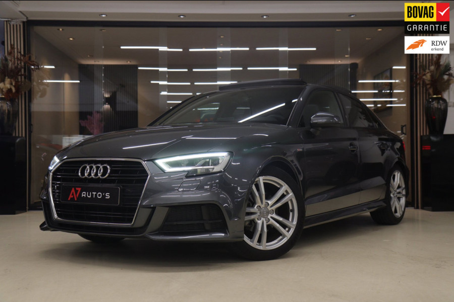 Audi A3 Limousine 35 TFSI 3X S-LINE PANO/CARPLAY/NAVI/STOELMASSAGE/TREKH/VOL