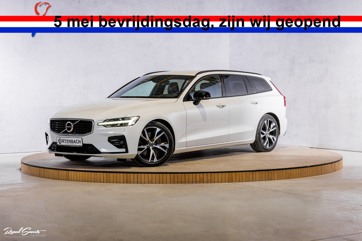 Volvo V60 2.0 T5 R-Design | Zwenkbare trekhaak | Memory | Cruise control | Apple carplay |