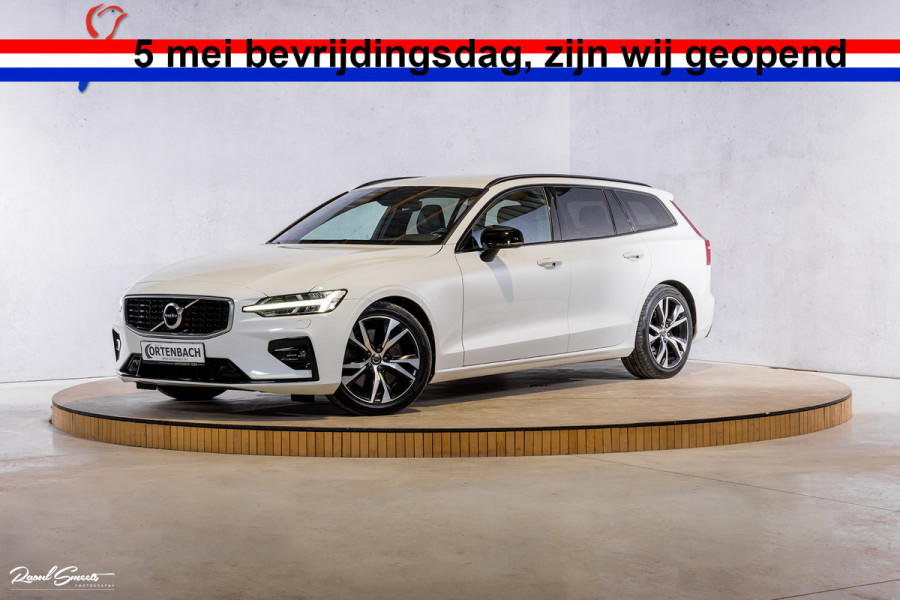 Volvo V60 2.0 T5 R-Design | Zwenkbare trekhaak | Memory | Cruise control | Apple carplay |