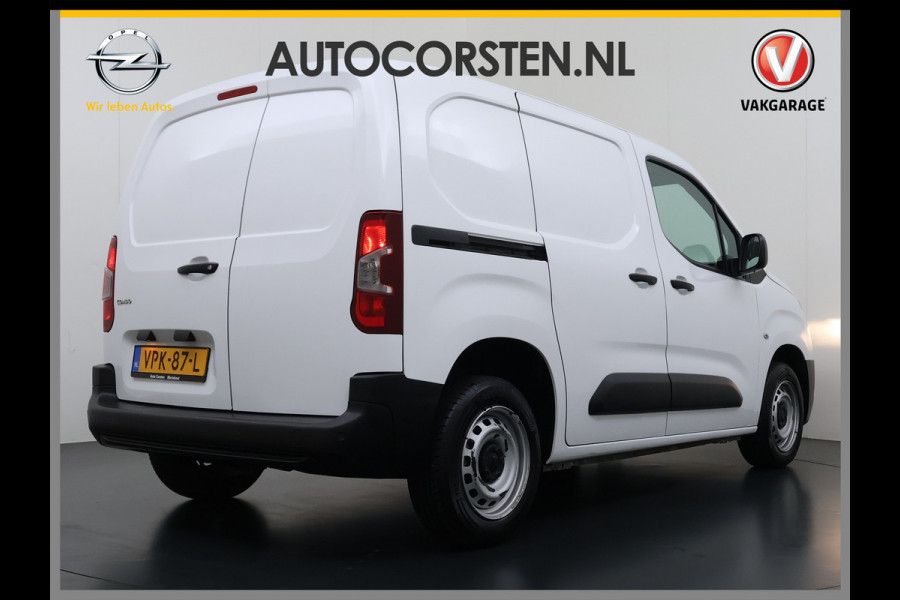Opel Combo 1.5D L1H1 Navi Dab AppleCarplay AndroidAuto CruiseControl Airco SchuifdeurRechts Pdc Boordcomputer Elek.Ramen/Spiegels Usb Stuurbekrachtiging Mistlampen
