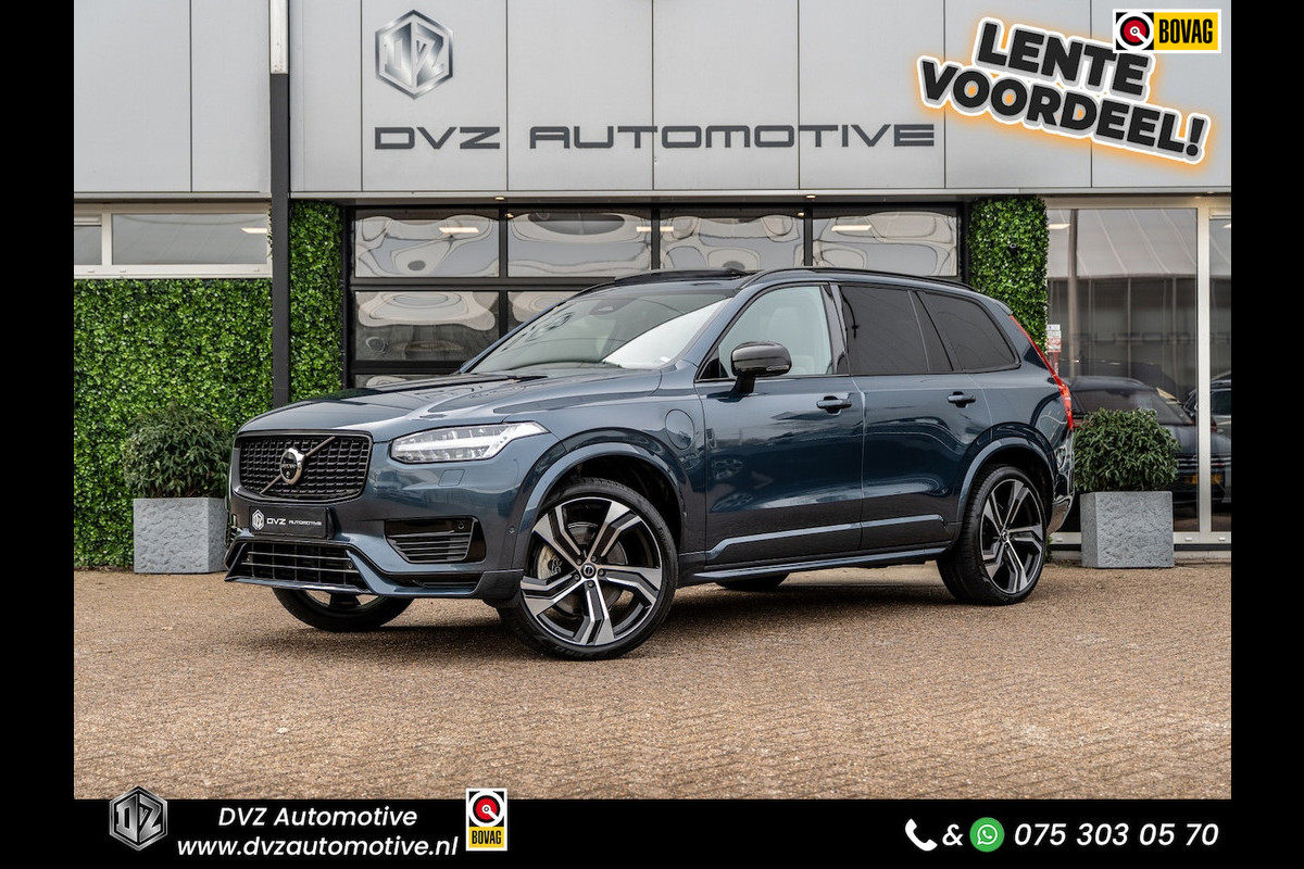 Volvo XC90 2.0 T8 Recharge AWD Ultimate Dark | Alcantara | HUD | 22" LMV | Trekhaak | BTW