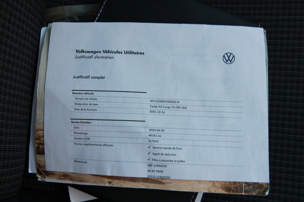 Volkswagen Caddy Cargo 2.0 TDI Comfort / Multi stuur / App Connect / PDC