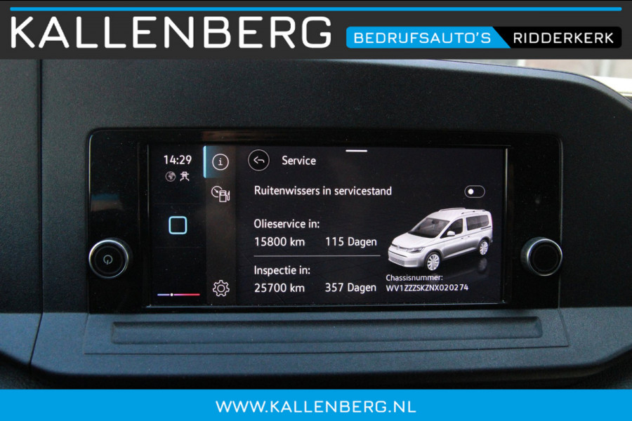 Volkswagen Caddy Cargo 2.0 TDI Comfort / Multi stuur / App Connect / PDC
