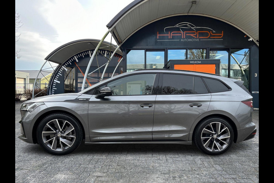 Škoda ENYAQ iV 80 Limited Edition Sportline 96% SOH Trekhaak 1e EIG NL-Auto Rijklaarprijs!