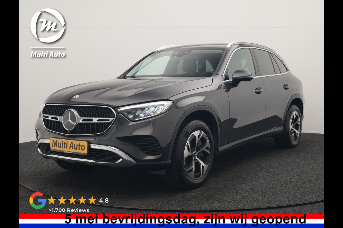Mercedes-Benz GLC 300e 4MATIC Luxury Line 313pk Dealer O.H. | Trekhaak Af Fabriek | Adaptive Cruise | Camera | Lederen Sportstoelen Memory & Verwarmd | Sfeerverlichting | Blis | Stuur Verwarmd | Navigatie | DAB | Plug In Hybrid |