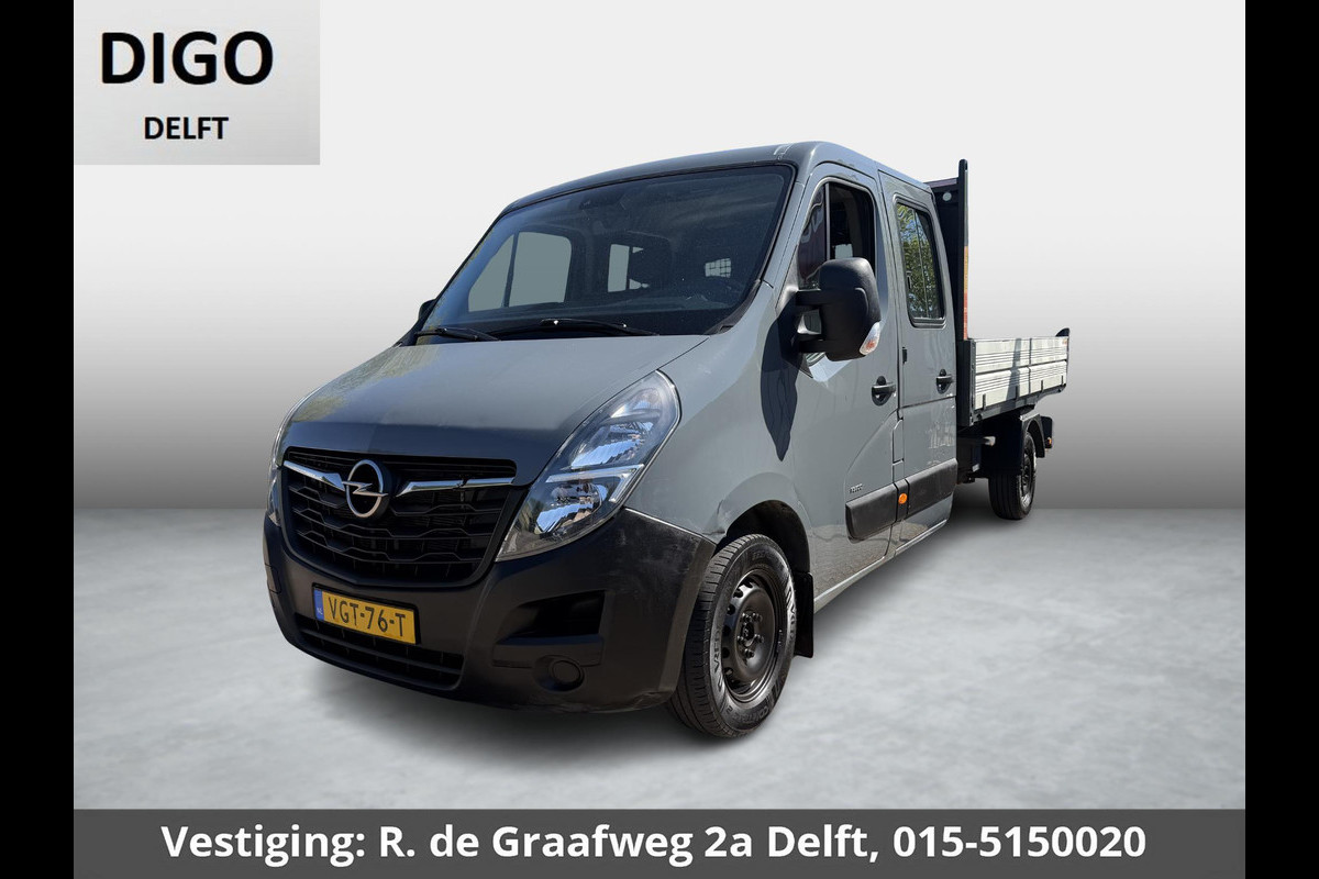 Opel Movano 2.3 CDTI BiTurbo L3 DC Kipper Dubbele Cabine | Airco | Elektrische ramen |