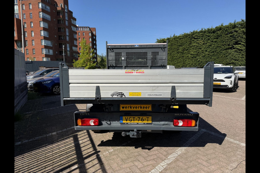 Opel Movano 2.3 CDTI BiTurbo L3 DC Kipper Dubbele Cabine | Airco | Elektrische ramen |