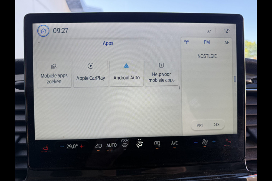 Ford E-Transit 68kWh 184PK L2H2 317km WLTP 96,1% (SOH) BEV Snelladen Camera Cruise control Climate control Carplay Navigatie Parkeersensoren
