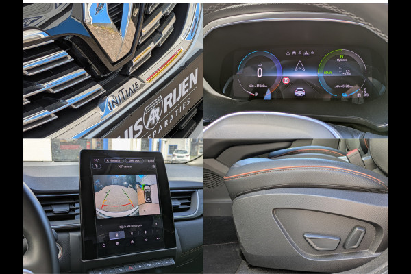 Renault Captur 1.6 E-Tech Hybrid 145 Initiale Paris|Leder|Elektr.Stoel|360-Camera|Stoelverwarming|Digi.Dash|45.000km