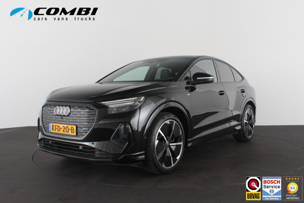 Audi Q4 Sportback e-tron 40 S line edition 77 kWh > 94% SOH/Trekhaak/21inch/Warmtepomp...