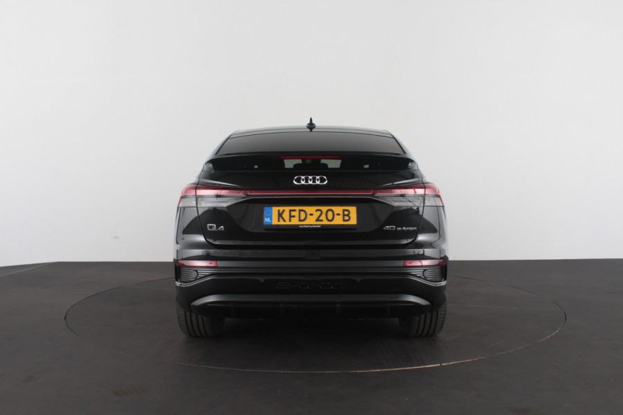 Audi Q4 Sportback e-tron 40 S line edition 77 kWh > 94% SOH/Trekhaak/21inch/Warmtepomp...
