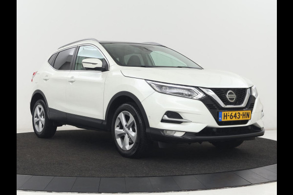 Nissan QASHQAI 1.3 DIG-T Business Edition | Panoramadak | Stoelverwarming | Trekhaak | Adaptive cruise | Leder | 360 Camera | Carplay | Keyless | Navigatie | Full LED | Side Assist | Elektrische stoelen