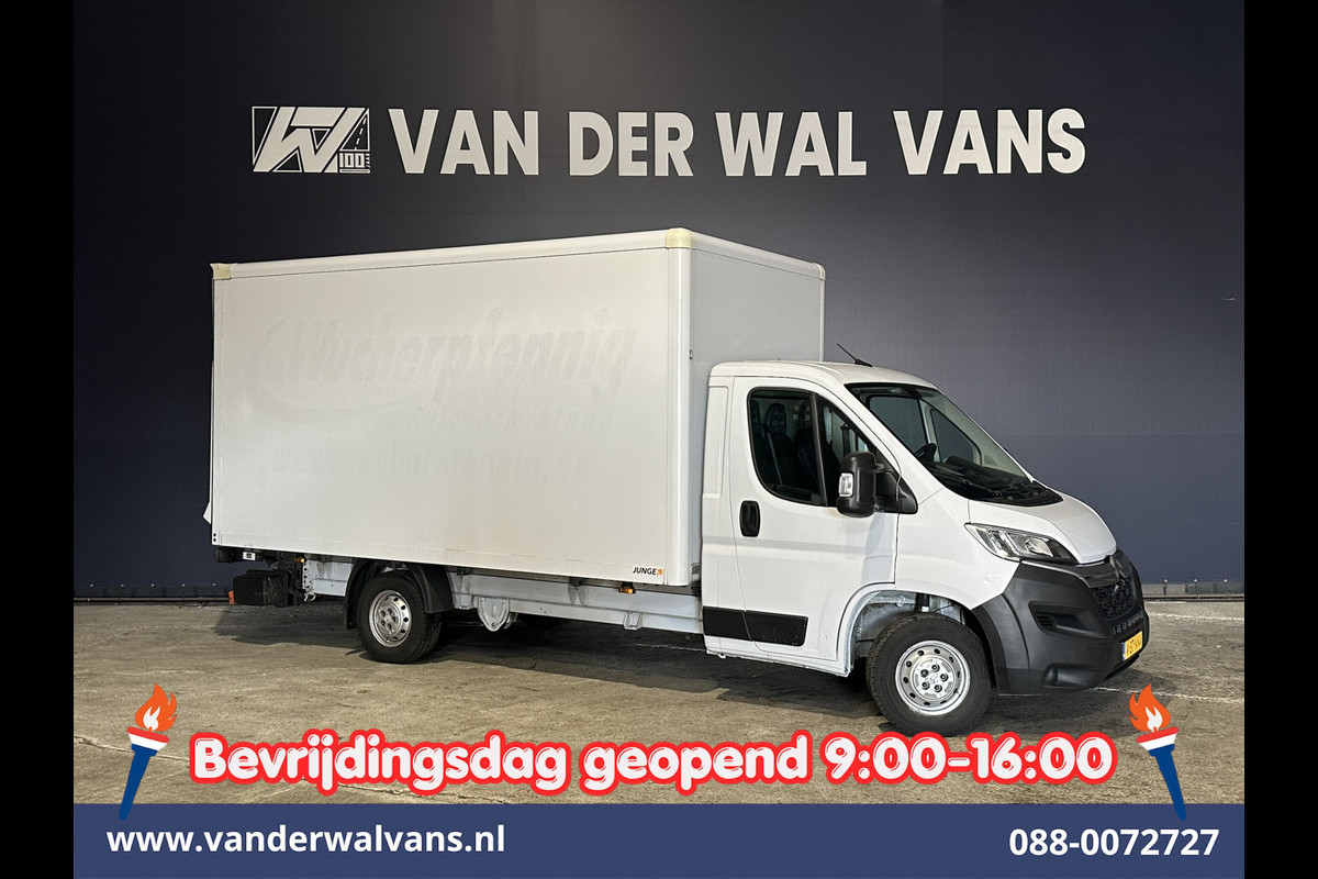 Citroën Jumper 2.2 BlueHDi 141pk Bakwagen 436cm lang Laadklep 1115kg laadvermogen Euro6 Airco | Cruisecontrol | Bijrijdersbank