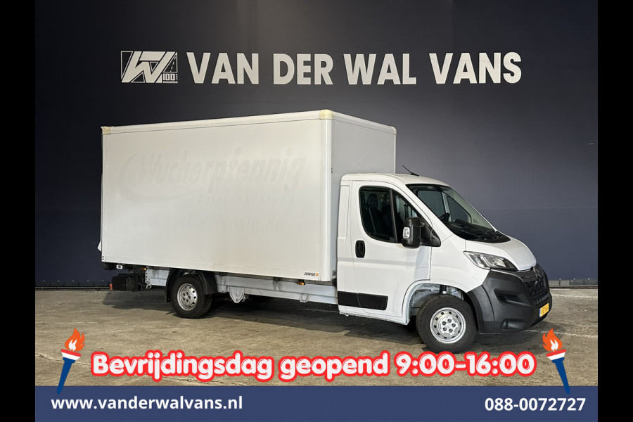 Citroën Jumper 2.2 BlueHDi 141pk Bakwagen 436cm lang Laadklep 1115kg laadvermogen Euro6 Airco | Cruisecontrol | Bijrijdersbank