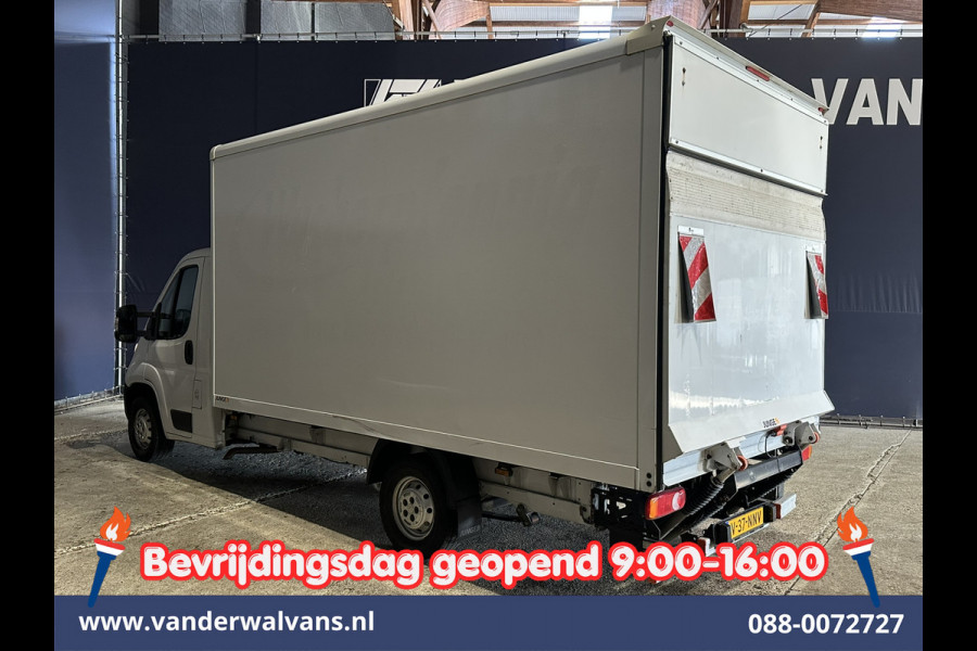 Citroën Jumper 2.2 BlueHDi 141pk Bakwagen 436cm lang Laadklep 1115kg laadvermogen Euro6 Airco | Cruisecontrol | Bijrijdersbank