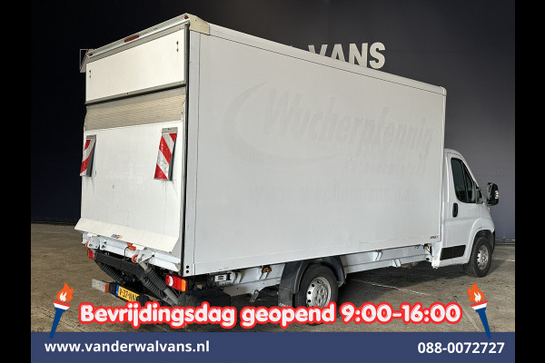 Citroën Jumper 2.2 BlueHDi 141pk Bakwagen 436cm lang Laadklep 1115kg laadvermogen Euro6 Airco | Cruisecontrol | Bijrijdersbank