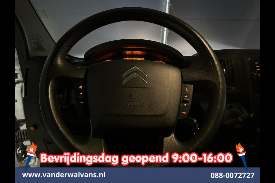 Citroën Jumper 2.2 BlueHDi 141pk Bakwagen 436cm lang Laadklep 1115kg laadvermogen Euro6 Airco | Cruisecontrol | Bijrijdersbank