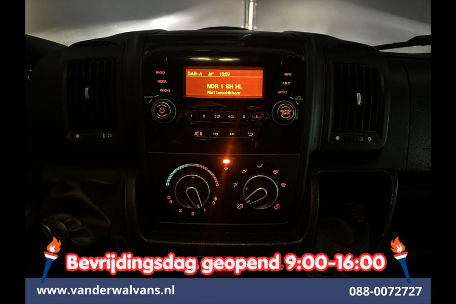 Citroën Jumper 2.2 BlueHDi 141pk Bakwagen 436cm lang Laadklep 1115kg laadvermogen Euro6 Airco | Cruisecontrol | Bijrijdersbank