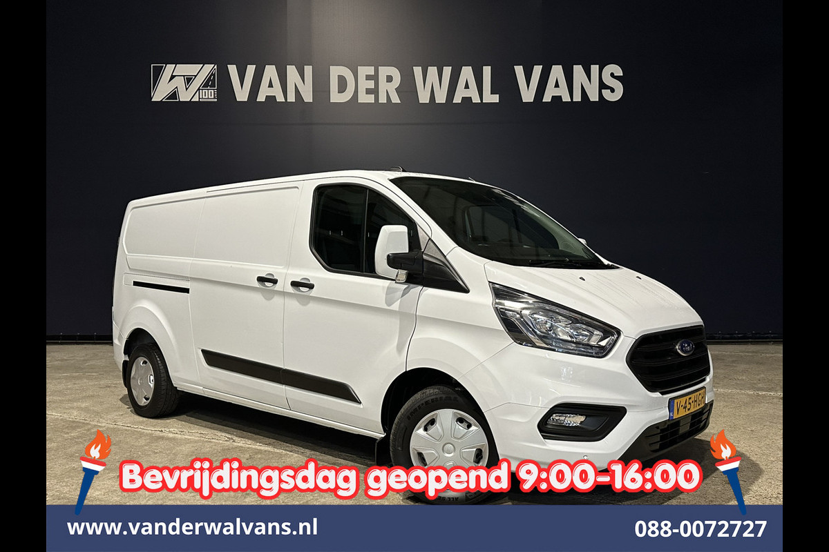 Ford Transit Custom 2.0 TDCI L2H1 Euro6 *Rijklaar Direct Rijden* Airco | Camera | Android auto | Cruisecontrol | Parkeersensoren verwarmde voorruit, bijrijdersbank, 2800kg trekvermogen