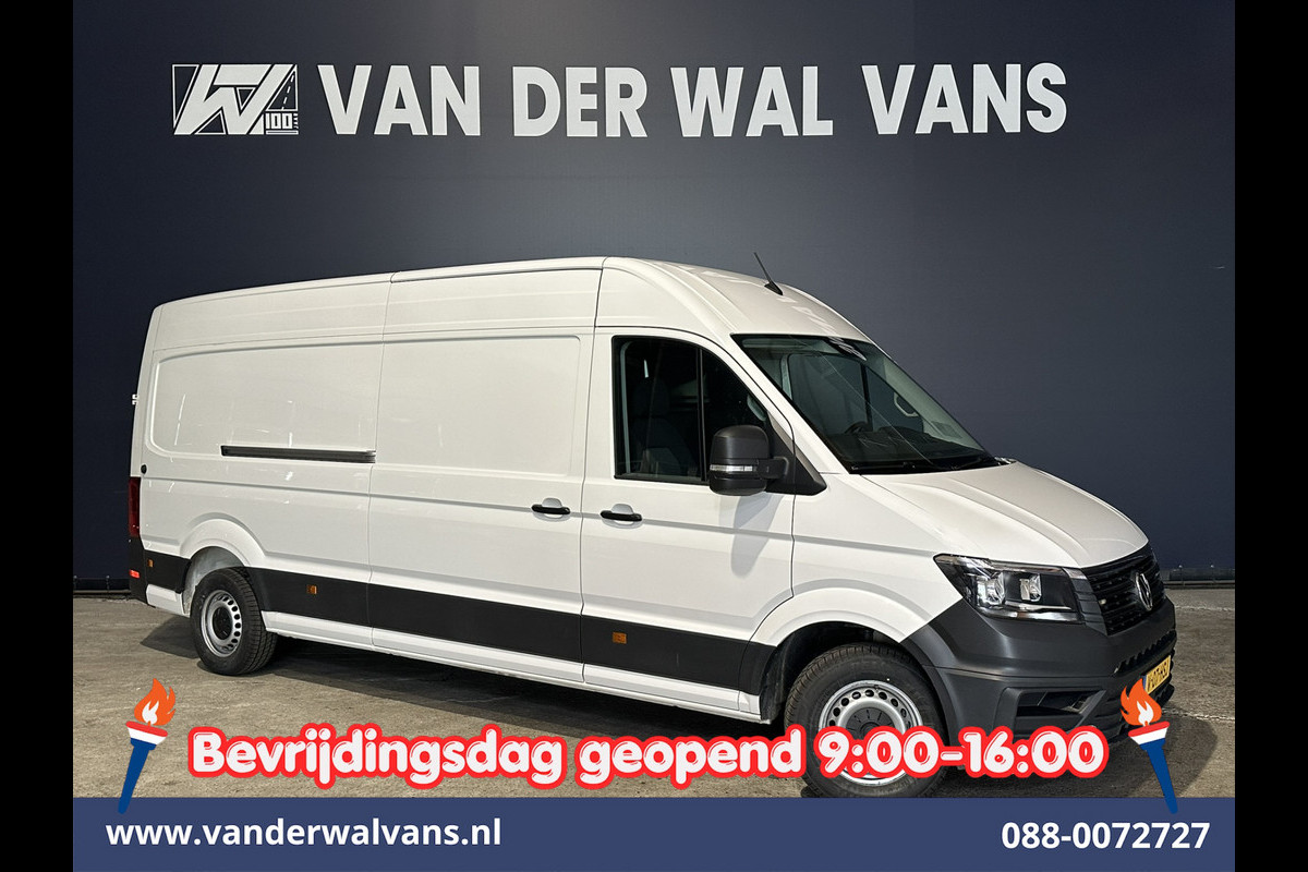 Volkswagen Crafter 2.0 TDI 140pk Automaat L4H3 L3H2 Euro6 Airco | Camera | Apple Carplay Android Auto, Chauffeursstoel, Stoelverwarming, 3000kg Trekhaak